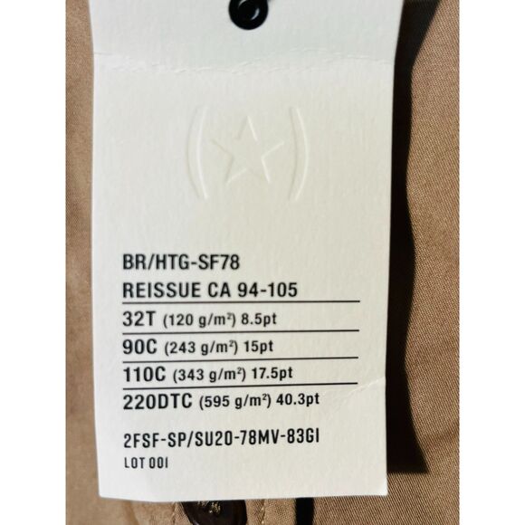 NWT Banana Republic Guide Heritage Khaki Tan Button Down Shirt Med $69 Gorpcore - Picture 8 of 12